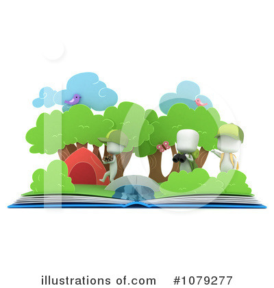 Royalty-Free (RF) Summer Camp Clipart Illustration by BNP Design Studio - Stock Sample #1079277
