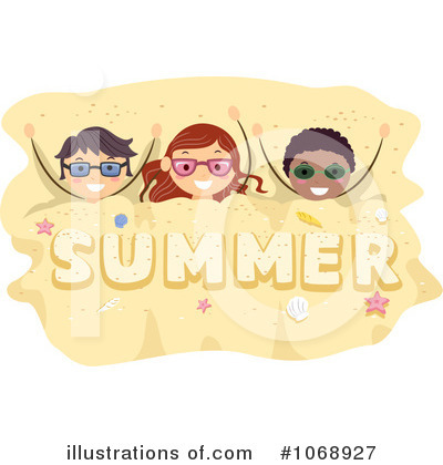 Royalty-Free (RF) Summer Clipart Illustration by BNP Design Studio - Stock Sample #1068927