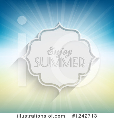 Royalty-Free (RF) Summer Clipart Illustration by KJ Pargeter - Stock Sample #1242713
