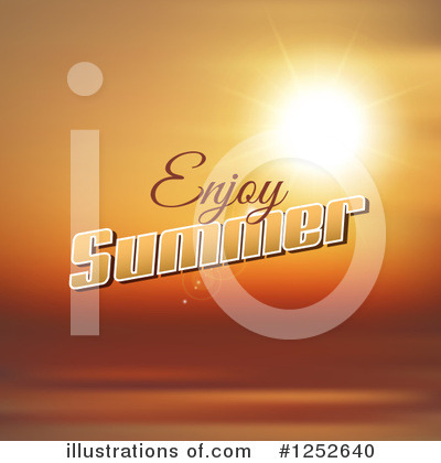 Royalty-Free (RF) Summer Clipart Illustration by KJ Pargeter - Stock Sample #1252640