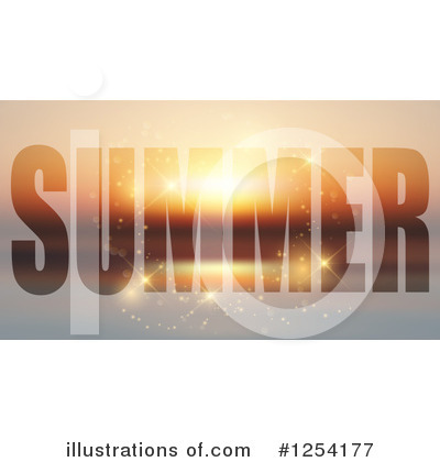 Royalty-Free (RF) Summer Clipart Illustration by KJ Pargeter - Stock Sample #1254177