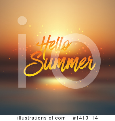 Royalty-Free (RF) Summer Clipart Illustration by KJ Pargeter - Stock Sample #1410114