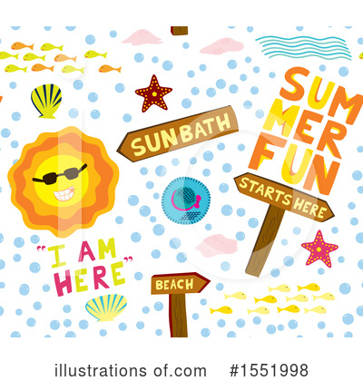 Royalty-Free (RF) Summer Clipart Illustration by Cherie Reve - Stock Sample #1551998