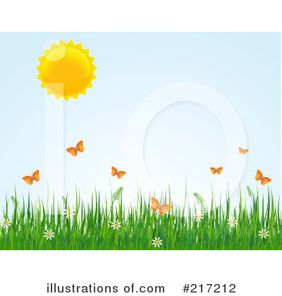 Royalty-Free (RF) Summer Clipart Illustration by Pushkin - Stock Sample #217212