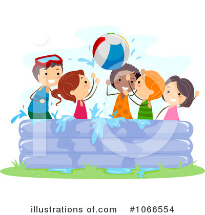 Royalty-Free (RF) Summer Time Clipart Illustration by BNP Design Studio - Stock Sample #1066554