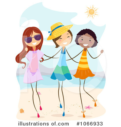 Royalty-Free (RF) Summer Time Clipart Illustration by BNP Design Studio - Stock Sample #1066933