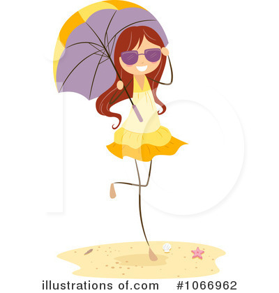 Royalty-Free (RF) Summer Time Clipart Illustration by BNP Design Studio - Stock Sample #1066962