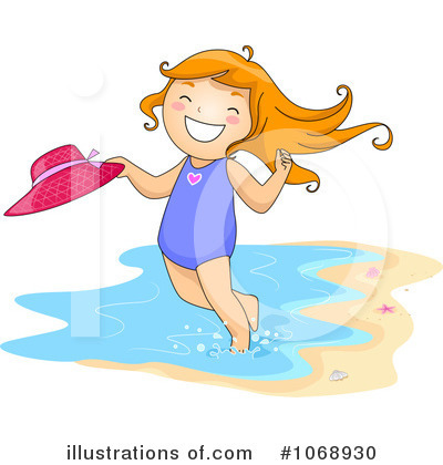 Royalty-Free (RF) Summer Time Clipart Illustration by BNP Design Studio - Stock Sample #1068930