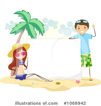 Royalty-Free (RF) Summer Time Clipart Illustration by BNP Design Studio - Stock Sample #1068942