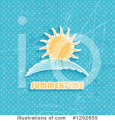 Royalty-Free (RF) Summertime Clipart Illustration by KJ Pargeter - Stock Sample #1202655