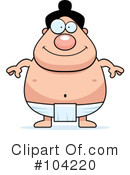 Sumo Wrestler Clipart #104220 by Cory Thoman