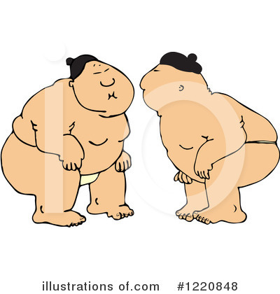 Wrestler Clipart #1220848 by djart