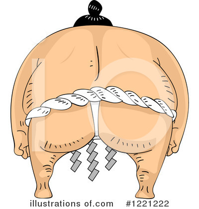 Sumo Wrestler Clipart #1221222 by BNP Design Studio