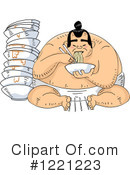 Sumo Wrestler Clipart #1221223 by BNP Design Studio