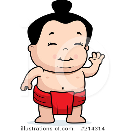 Sumo Wrestler Clipart #214314 by Cory Thoman