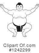 Sumo Wrestling Clipart #1242299 by Lal Perera