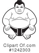 Sumo Wrestling Clipart #1242303 by Lal Perera