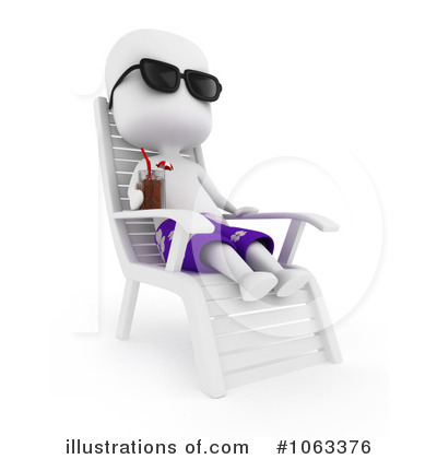 Sun Bathing Clipart #1063376 by BNP Design Studio