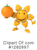 Sun Character Clipart #1282897 by Julos