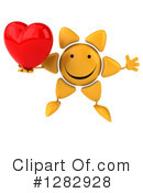 Sun Character Clipart #1282928 by Julos