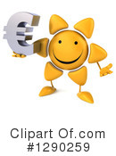 Sun Character Clipart #1290259 by Julos