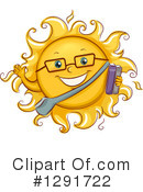 Sun Character Clipart #1291722 by BNP Design Studio