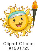 Sun Character Clipart #1291723 by BNP Design Studio