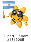 Sun Character Clipart #1319085 by Julos