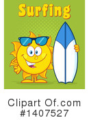 Sun Character Clipart #1407527 by Hit Toon