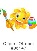 Sun Character Clipart #96147 by Pushkin