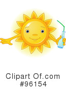 Sun Character Clipart #96154 by Pushkin