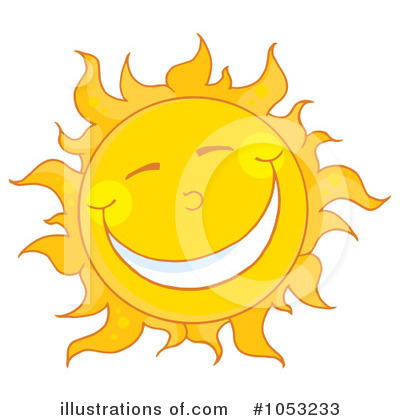 Royalty-Free (RF) Sun Clipart Illustration by Hit Toon - Stock Sample #1053233