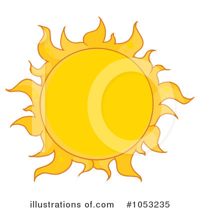 Royalty-Free (RF) Sun Clipart Illustration by Hit Toon - Stock Sample #1053235