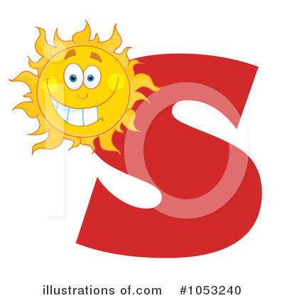 Royalty-Free (RF) Sun Clipart Illustration by Hit Toon - Stock Sample #1053240