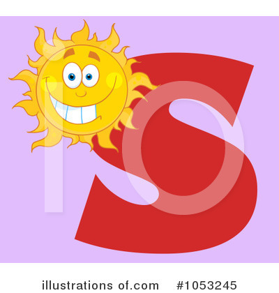 Royalty-Free (RF) Sun Clipart Illustration by Hit Toon - Stock Sample #1053245