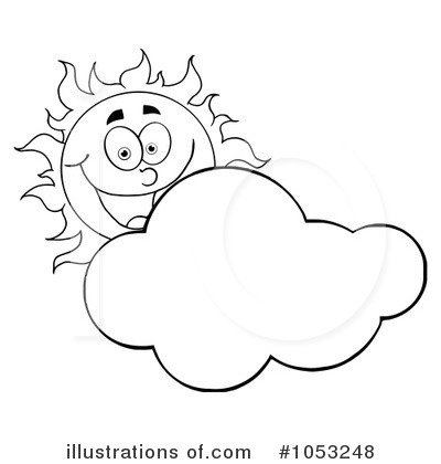 Royalty-Free (RF) Sun Clipart Illustration by Hit Toon - Stock Sample #1053248