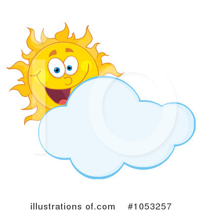 Royalty-Free (RF) Sun Clipart Illustration by Hit Toon - Stock Sample #1053257