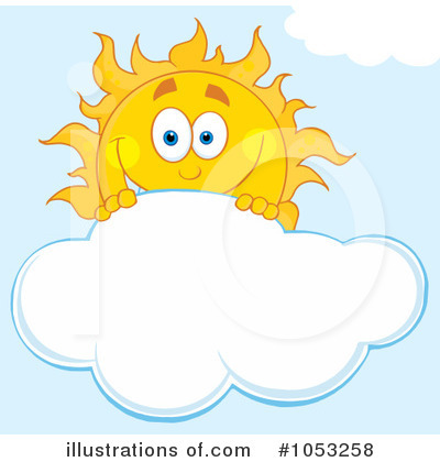 Royalty-Free (RF) Sun Clipart Illustration by Hit Toon - Stock Sample #1053258