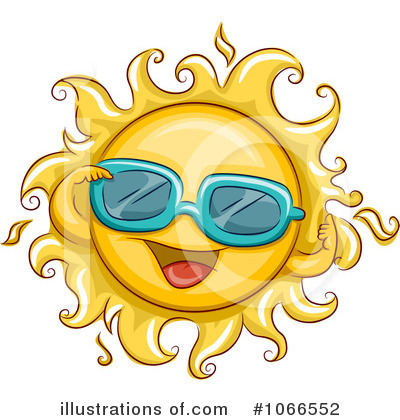 Sun Character Clipart #1066552 by BNP Design Studio