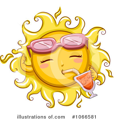 Sun Character Clipart #1066581 by BNP Design Studio