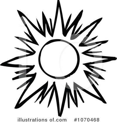 Royalty-Free (RF) Sun Clipart Illustration by NL shop - Stock Sample #1070468