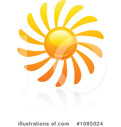 Royalty-Free (RF) Sun Clipart Illustration by elena - Stock Sample #1085024