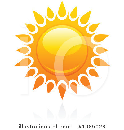 Royalty-Free (RF) Sun Clipart Illustration by elena - Stock Sample #1085028