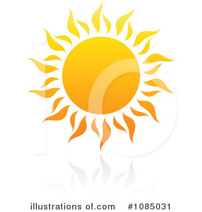 Royalty-Free (RF) Sun Clipart Illustration by elena - Stock Sample #1085031