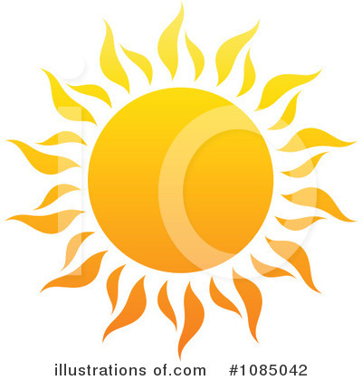 Royalty-Free (RF) Sun Clipart Illustration by elena - Stock Sample #1085042