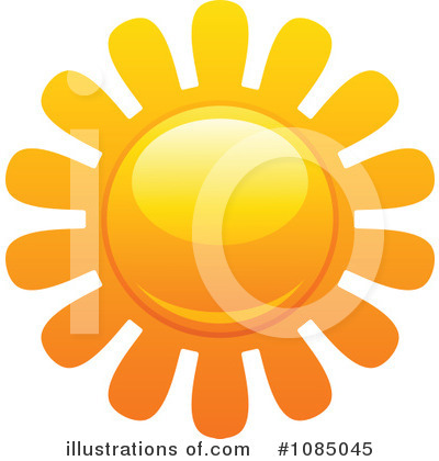 Royalty-Free (RF) Sun Clipart Illustration by elena - Stock Sample #1085045