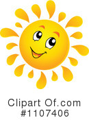 Sun Clipart #1107406 by visekart
