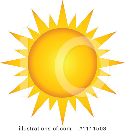 Royalty-Free (RF) Sun Clipart Illustration by Hit Toon - Stock Sample #1111503