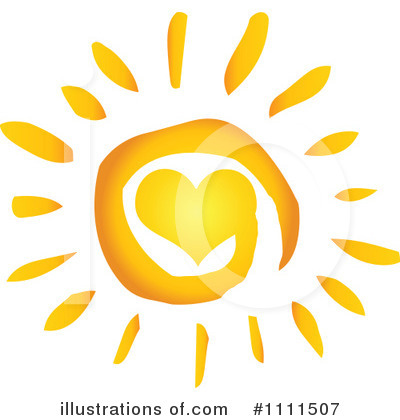 Royalty-Free (RF) Sun Clipart Illustration by Hit Toon - Stock Sample #1111507