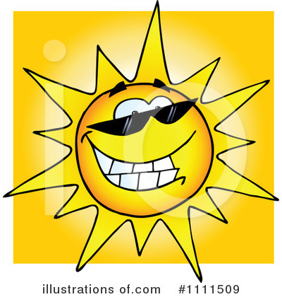 Royalty-Free (RF) Sun Clipart Illustration by Hit Toon - Stock Sample #1111509